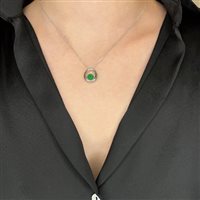 Necklace Gaurosa Woman Goccia in Silver Zircone 50001434 - 50001434